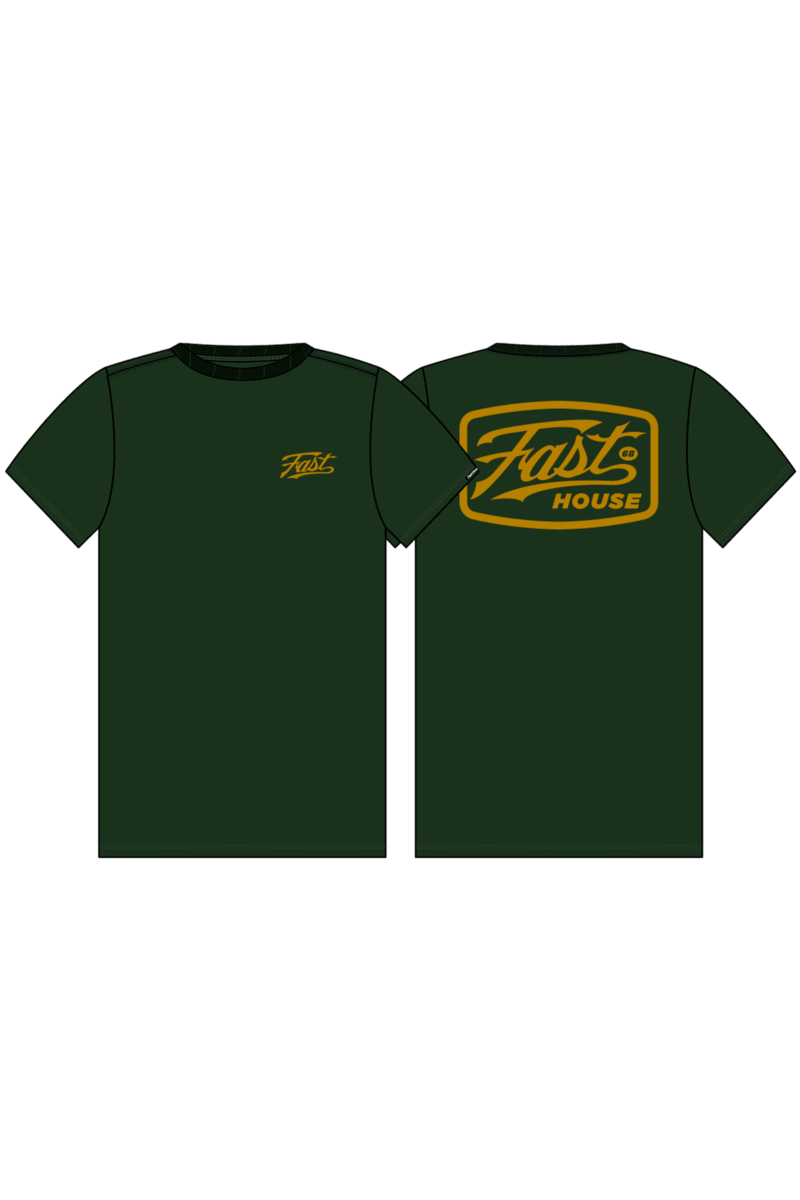 FASTHOUSE - Carrera Short Sleeve Tee in Forest Green