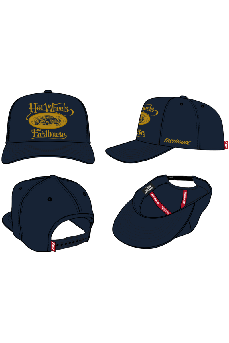 FASTHOUSE - Hot Wheels Getaway Hat in Navy