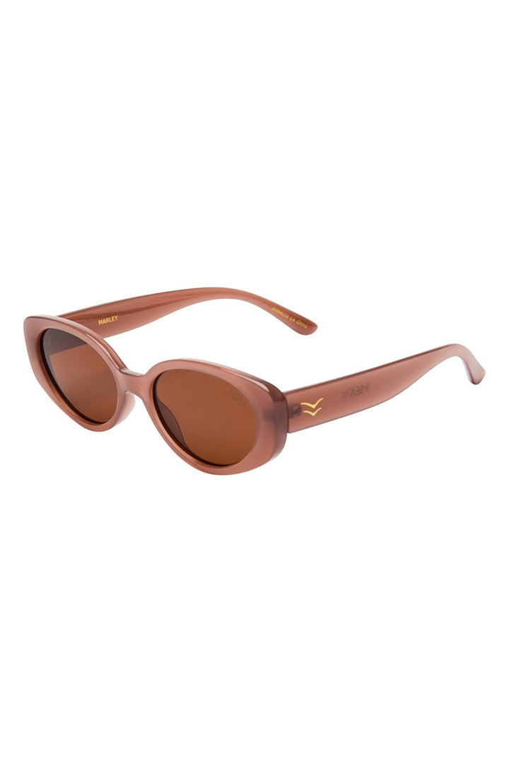 I-SEA - Marley with Dusty Rose Frames and Brown Polarized Lenses
