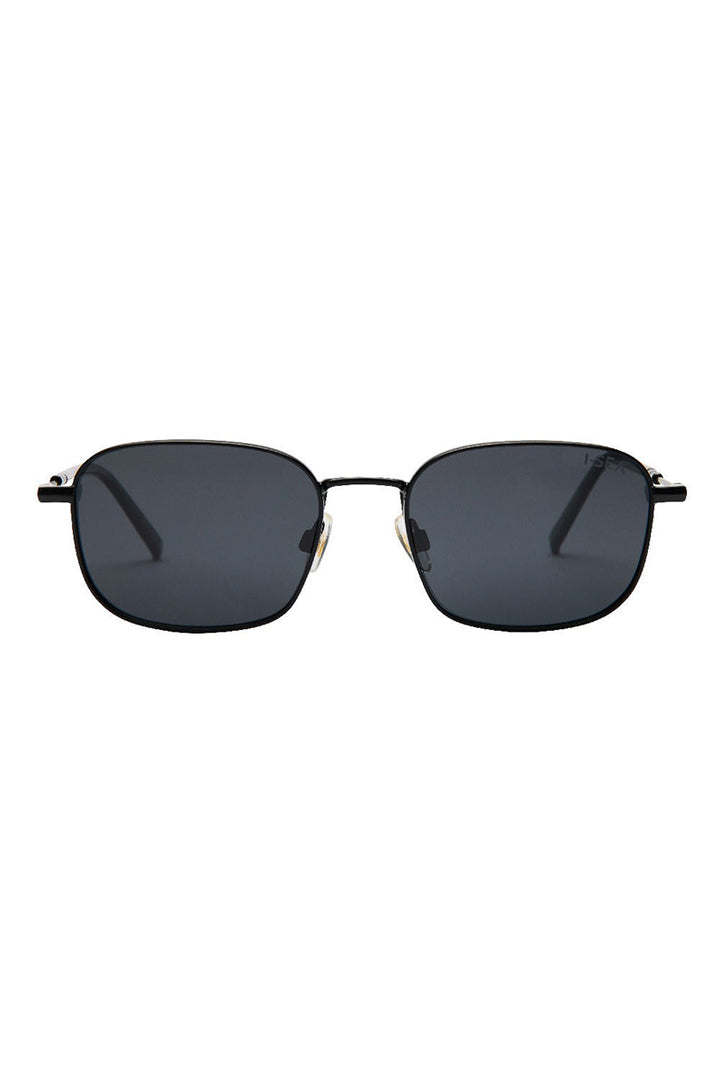 I-SEA - Quinn with Black Frames and Smoke Polarized Lenses