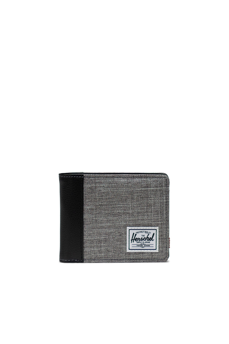 Herschel - Hank Wallet in Raven Crosshatch