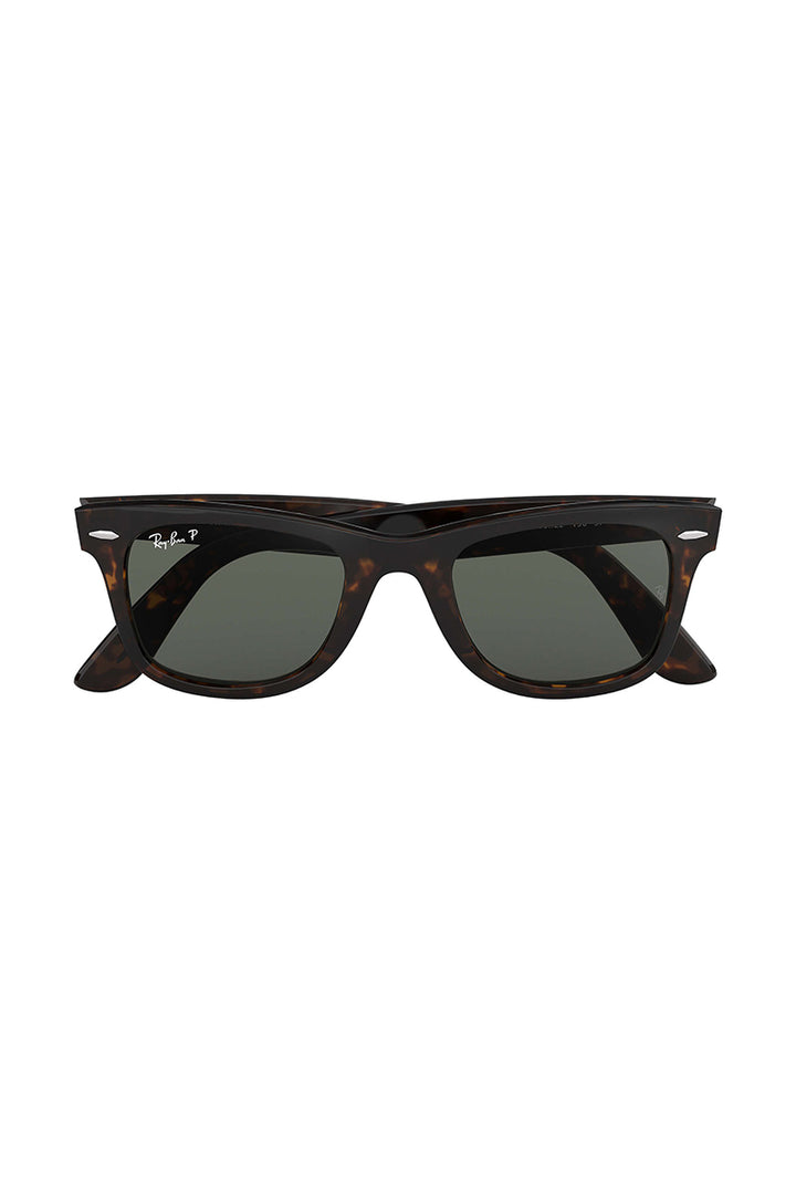 Ray Ban - Original Wayfarer Classic Tortoise w/ GREEN POLARIZED ACETATE UNISEX SUNGLASS - RB21409025850