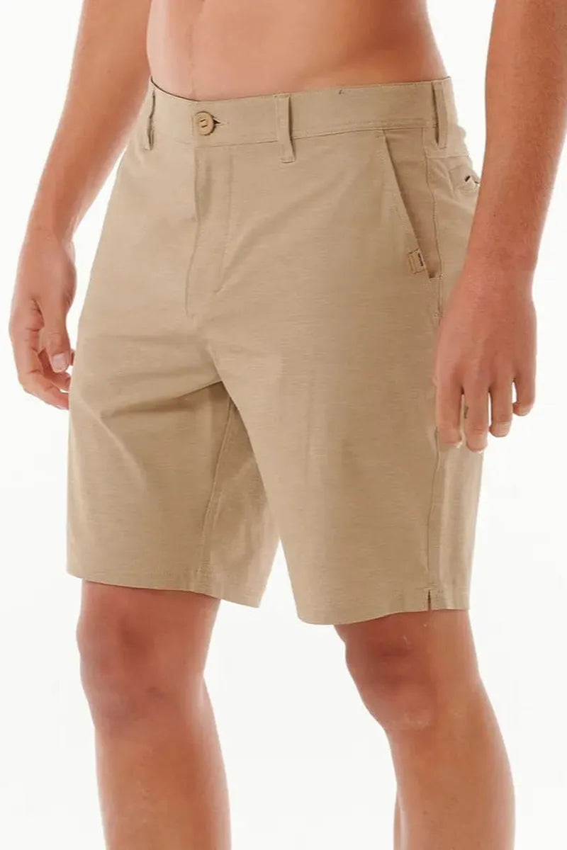 Rip Curl - Phase Nineteen 19' Boardwalk Shorts in Khaki