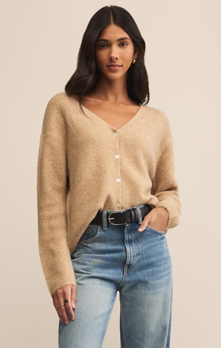Z Supply - Emile Cardigan in Biscuit