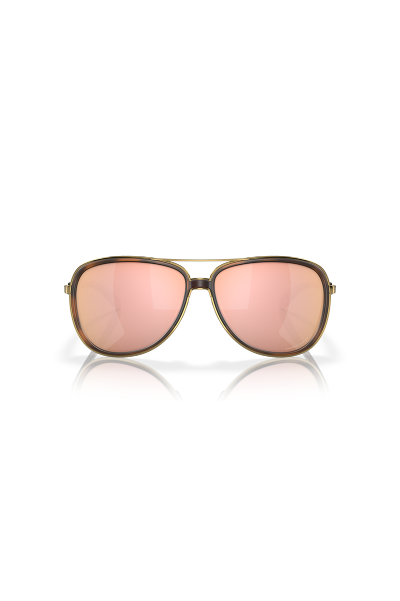 Oakley - Split Time in Brown Tortoise Frames with Prizm Rose Gold Polarized Lenses - OO4129-1458