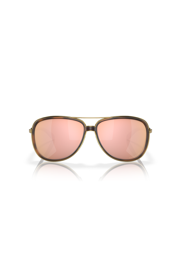 Oakley - Split Time in Brown Tortoise Frames with Prizm Rose Gold Polarized Lenses - OO4129-1458