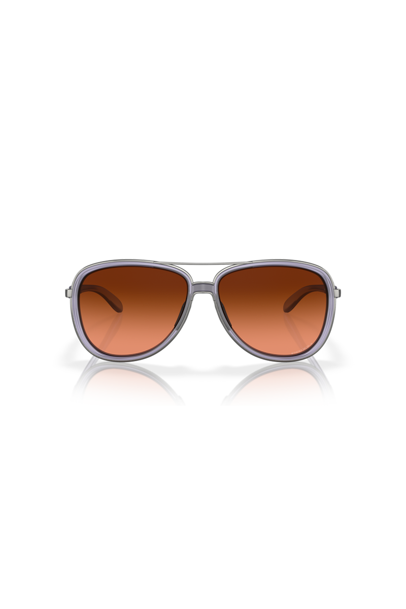 Oakley - Split Time in Matte Trans Lilac Frames with Prizm Brown Gradient Lenses - OO4129-2658
