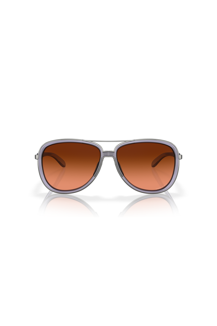 Oakley - Split Time in Matte Trans Lilac Frames with Prizm Brown Gradient Lenses - OO4129-2658