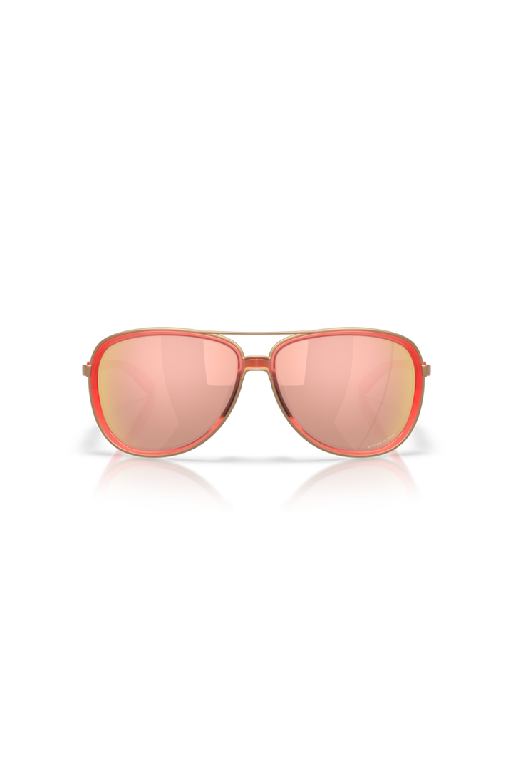 Oakley - Split Time in Matte Translucent Peach Frames with Prizm Gold Lenses - OO4129-3058