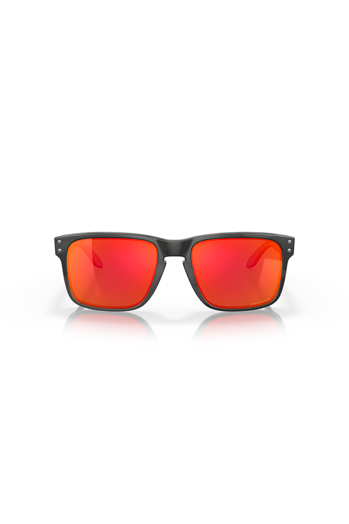 Oakley - Holbrook™ in Black Camo Frames with Prizm Ruby Polarized Lenses - OO9102-E955