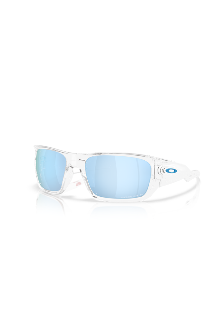 Oakley - Masseter in Polished Clear Frames with Prizm Deep Water Polarized Lenses - OO9486-0760
