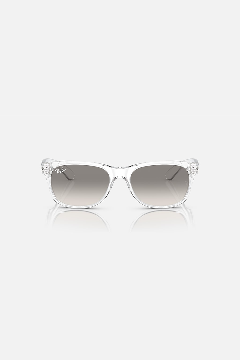 Ray Ban - New Wayfarer Classic in Polished Transparent Frames with Clear Grey Lenses - RB213267743255
