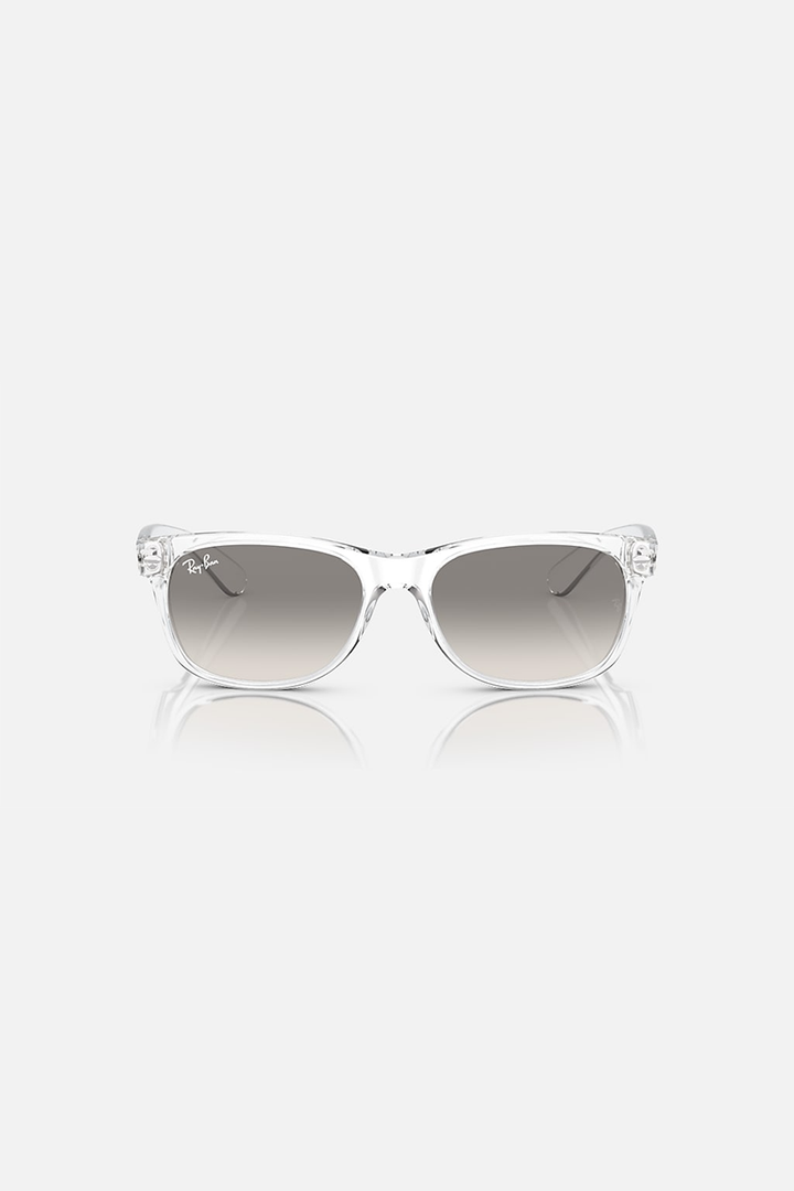 Ray Ban - New Wayfarer Classic in Polished Transparent Frames with Clear Grey Lenses - RB213267743255