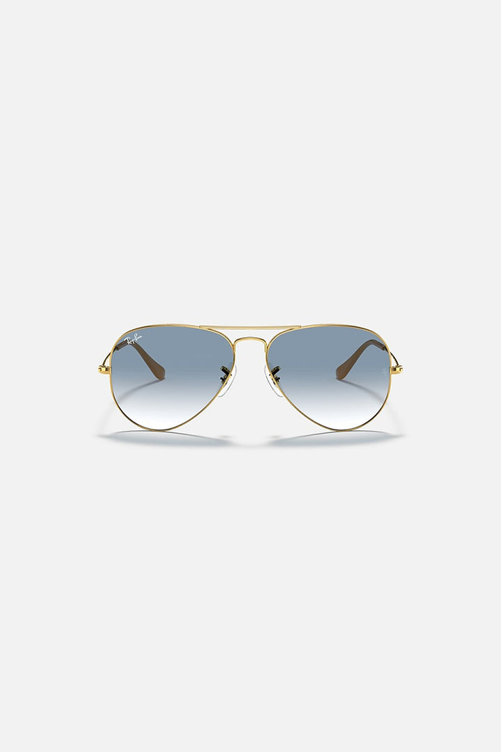 Ray Ban - Aviator Gradient in Polished Gold Frames with Blue Gradient Lenses - RB3025001/3F58