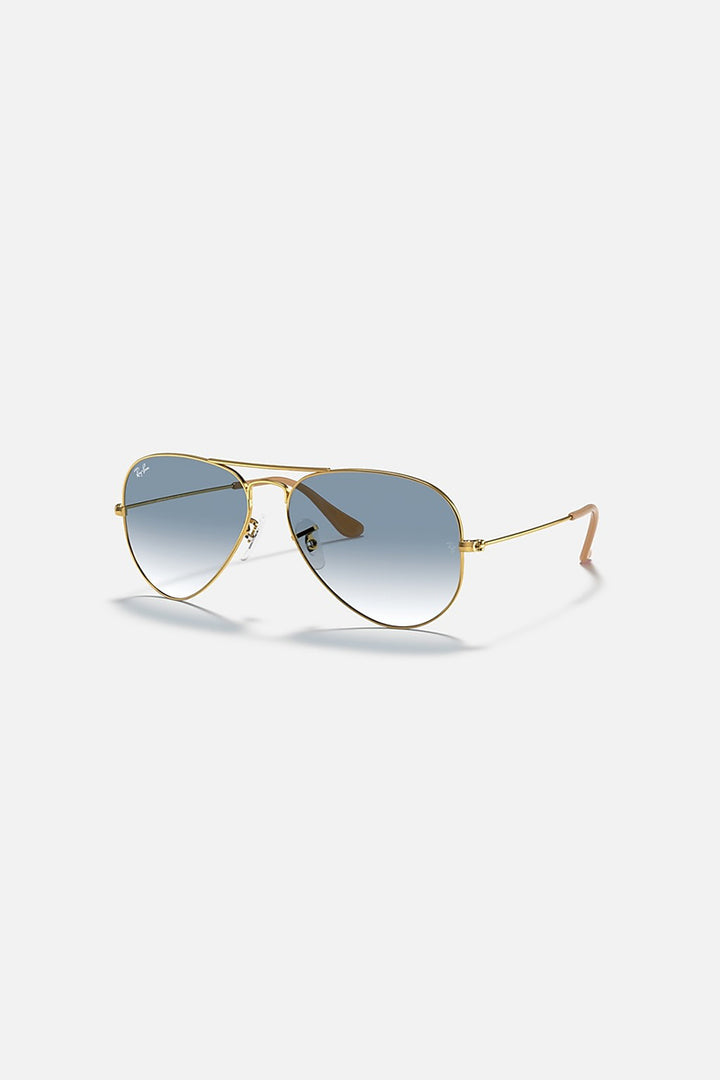 Ray Ban - Aviator Gradient in Polished Gold Frames with Blue Gradient Lenses - RB3025001/3F58
