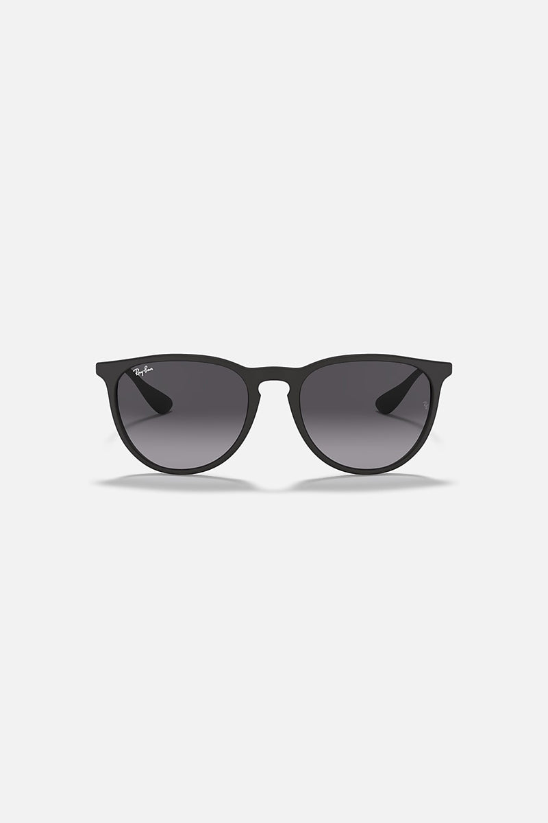 Ray Ban - Erika Classic in Matte Black Frames with Grey Gradient Lenses - RB4171622/8G54