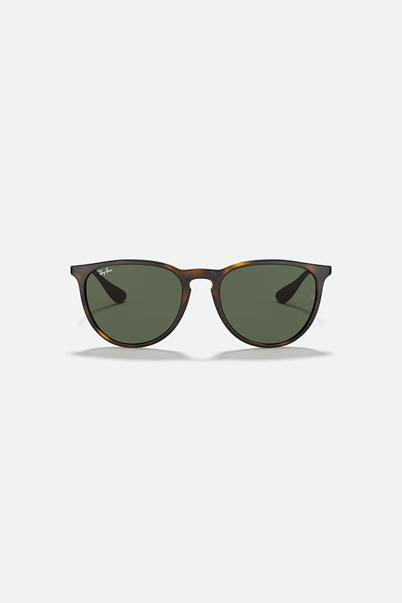 Ray Ban - Erika Classic in Polished Light Havana Frames with Green G-15 Lenses - RB4171710/71