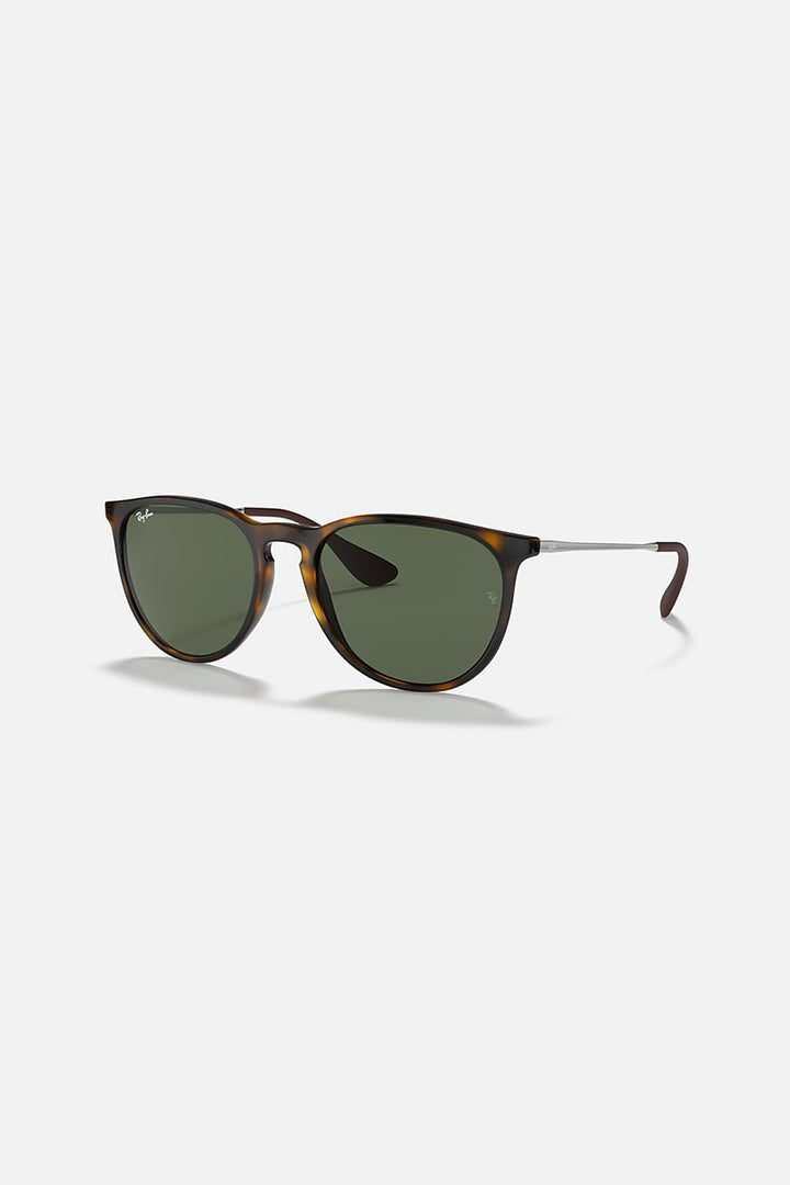 Ray Ban - Erika Classic in Polished Light Havana Frames with Green G-15 Lenses - RB4171710/71