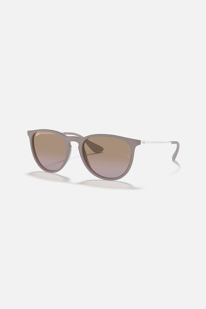Ray Ban - Erika Classic in Matte Dark Sand Frames with Brown Gradient Lenses - RB417160006854