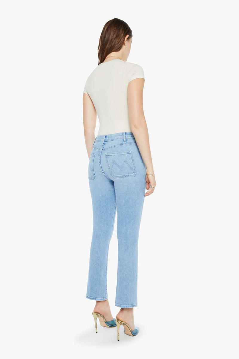 Mother Denim - The Hustler Patch Pocket Ankle in Tune In Tune Out