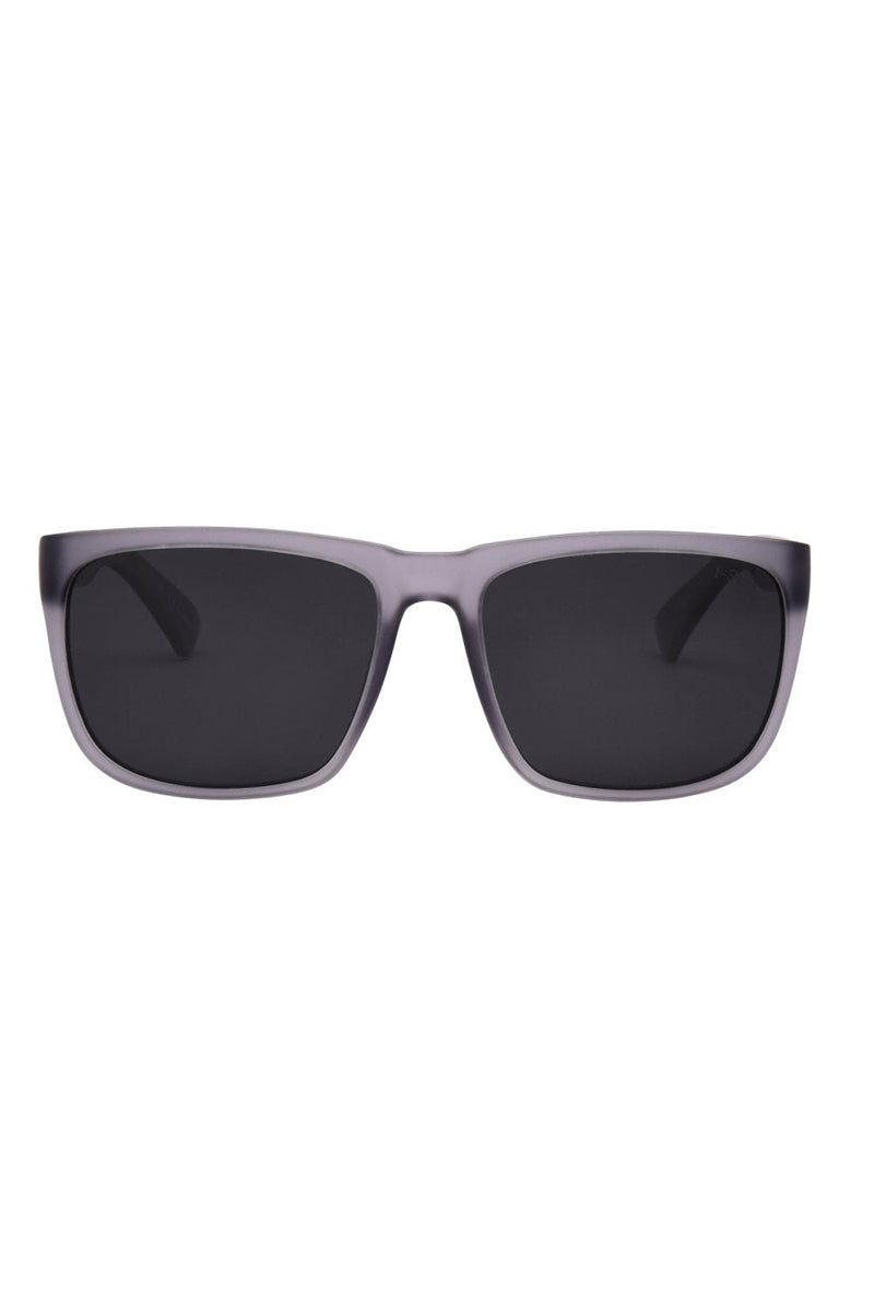 I-SEA - Wyatt with Gray Frame and Smoke Polarized Lenses