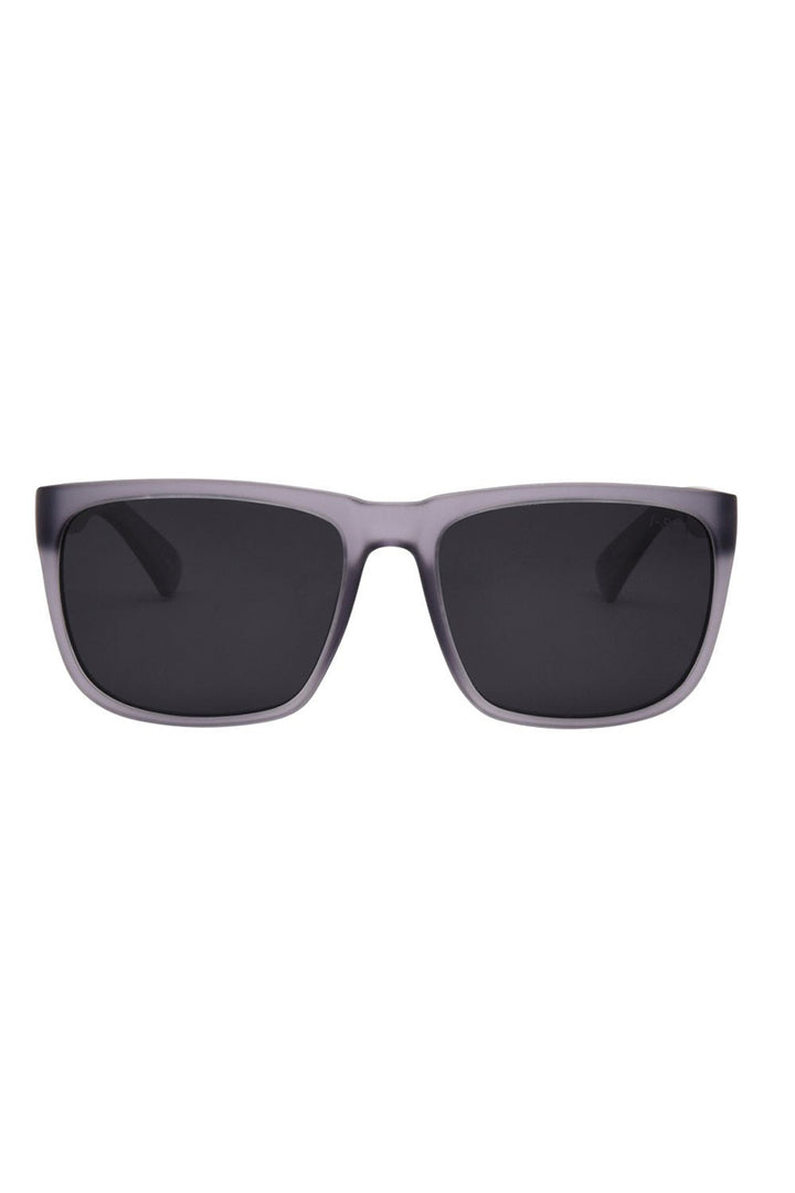 I-SEA - Wyatt with Gray Frame and Smoke Polarized Lenses