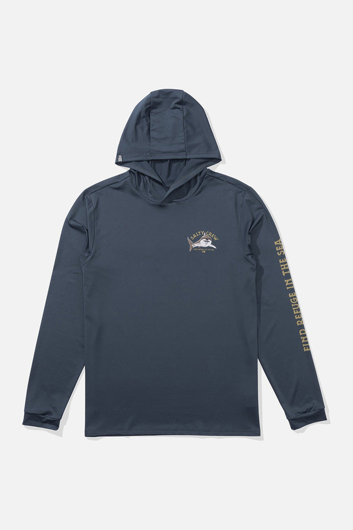 Salty Crew - Lurking Hoodie Sunshirt in Bluefin