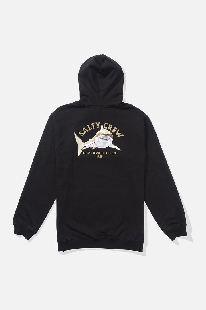 Salty Crew - Lurking Fleece Hoodie in Black