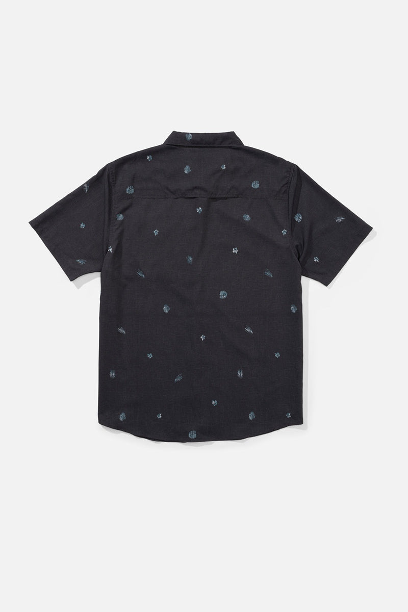 Salty Crew - Flagship UV Button Up in Black