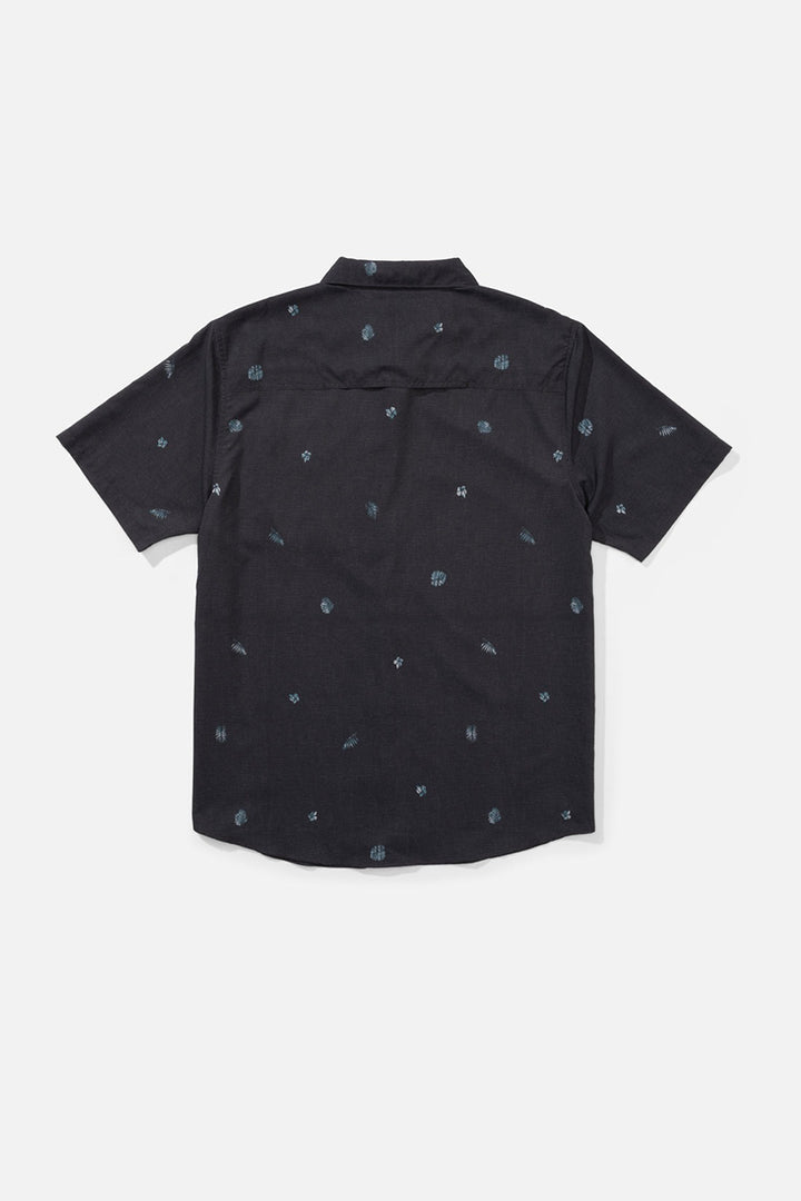 Salty Crew - Flagship UV Button Up in Black