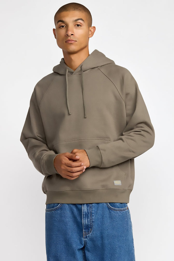 RVCA - Dayshift Hoodie in Mushroom