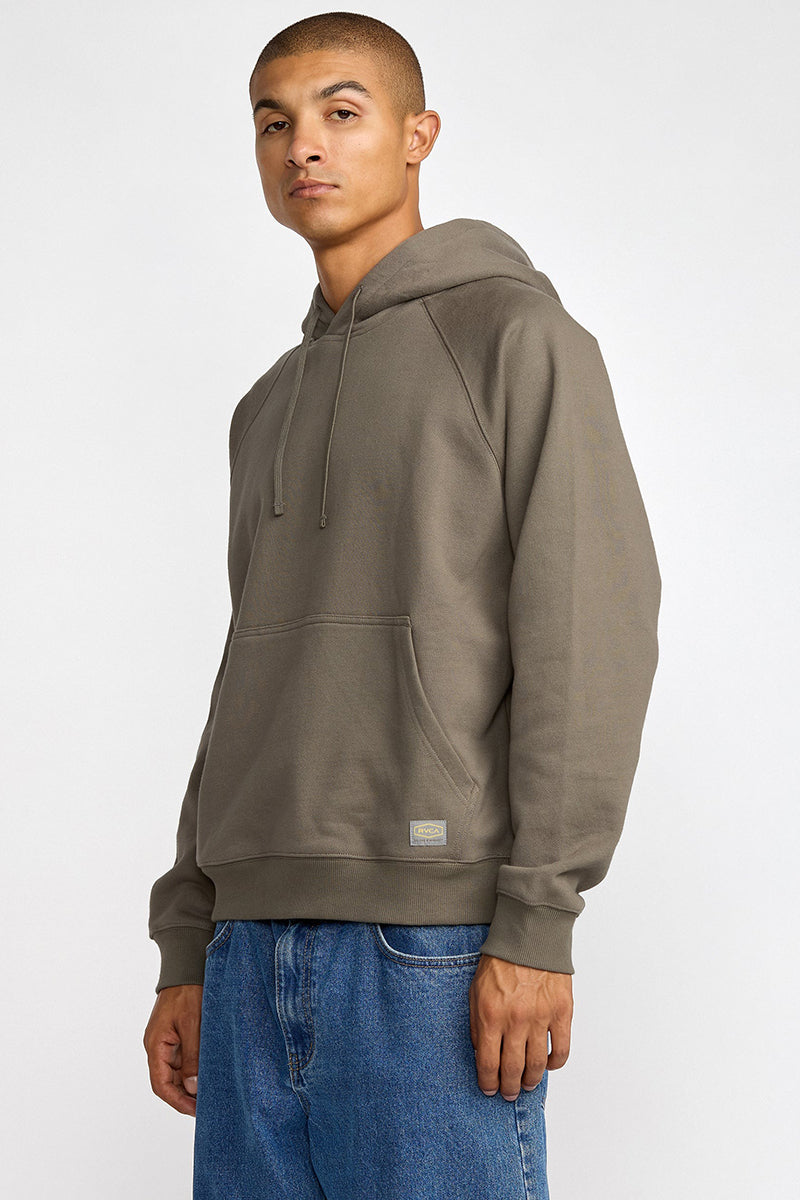 RVCA - Dayshift Hoodie in Mushroom