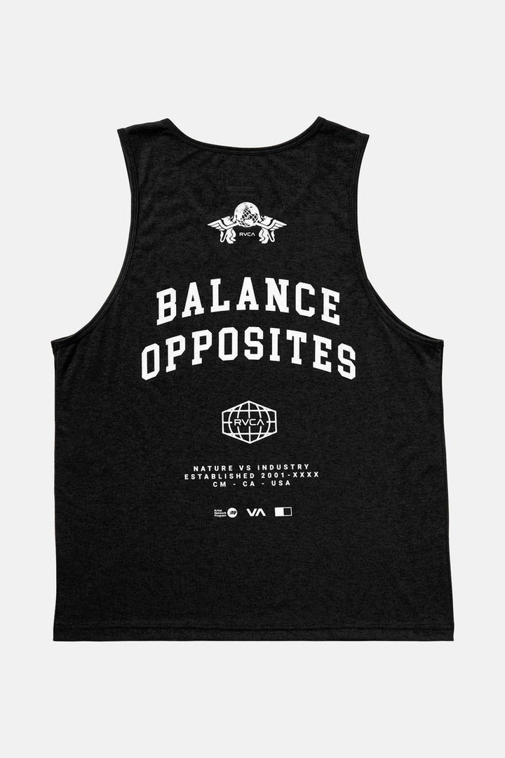 RVCA - RVCA Global Rank Tank in Black