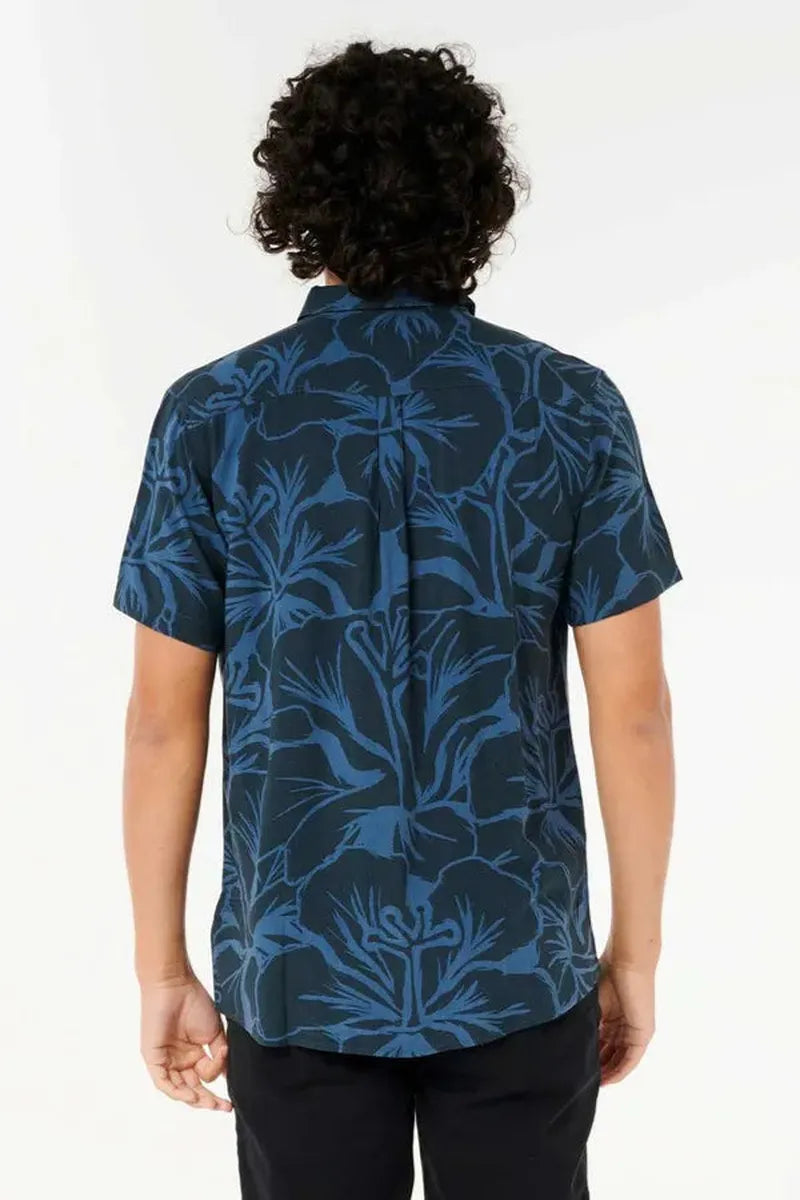 Rip Curl - Artist Of The Search - Cody Welsh Short Sleeve Shirt in Navy