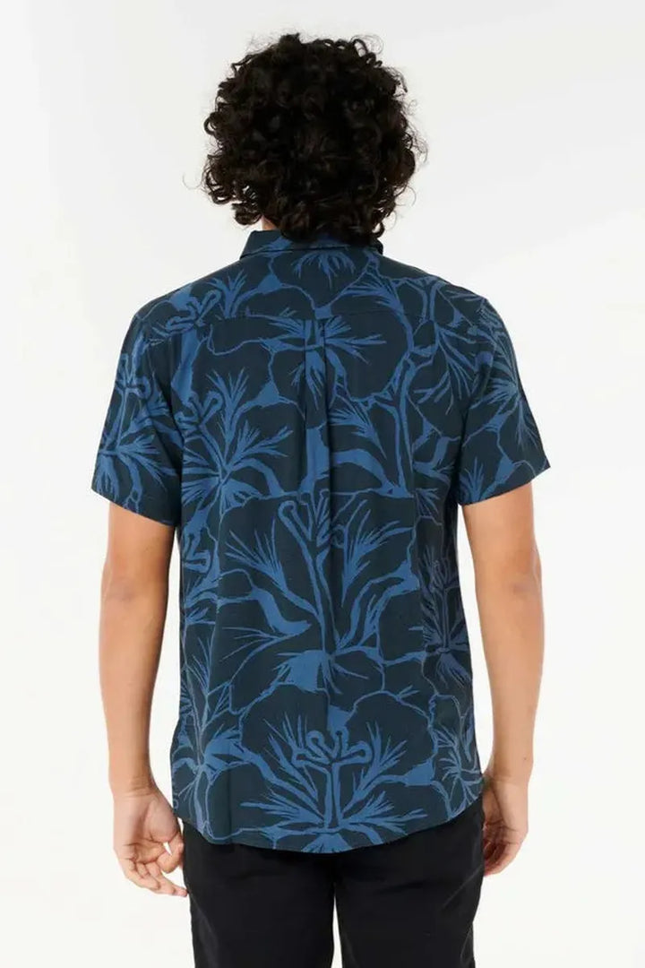 Rip Curl - Artist Of The Search - Cody Welsh Short Sleeve Shirt in Navy