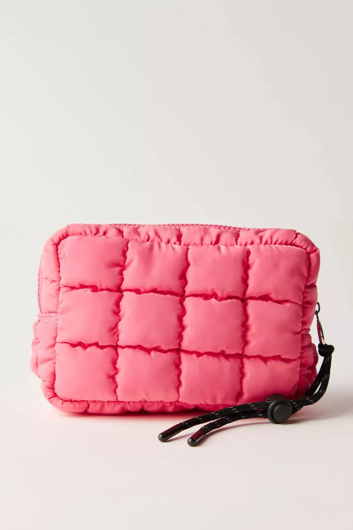Free People Movement - Quilted Mini Case in Bubblegum