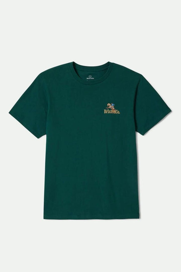Brixton - Inwood Standard T-Shirt in Deep Emerald