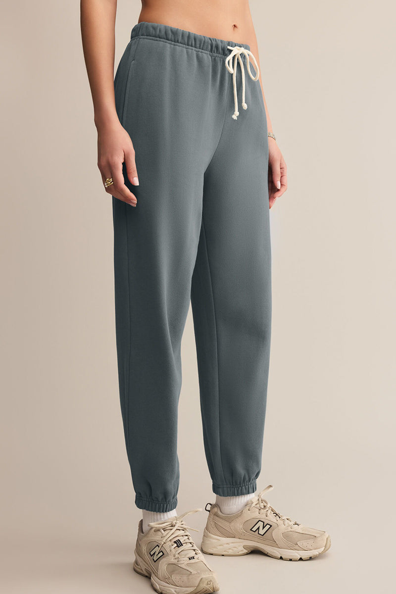 Z Supply - Stadium Cotton Jogger in Storm Cloud