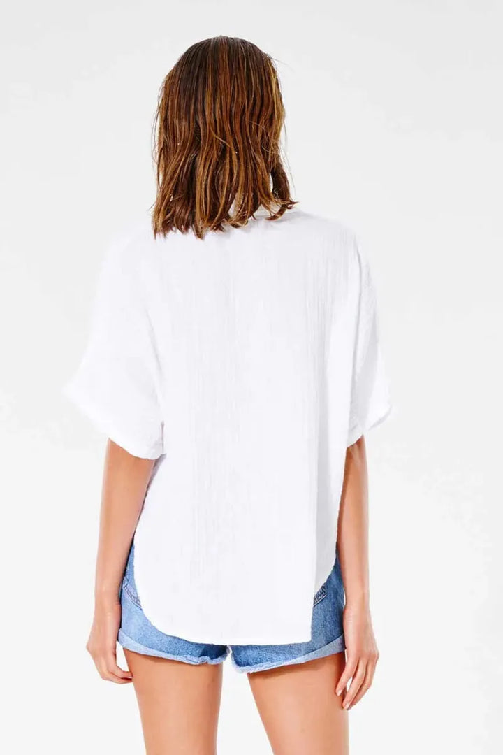 Rip Curl - Premium Surf Short Sleeve Shirt in White