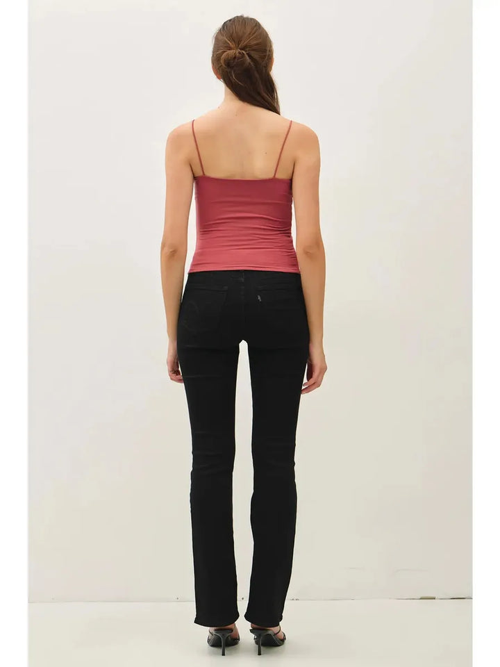 Be Cool - Basic Solid Cami in Sienna