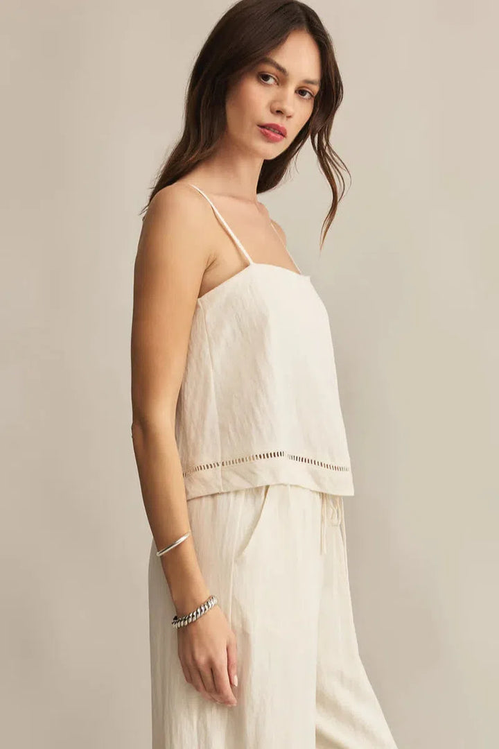 Z Supply - La Luz Textured Tank in Sandstone