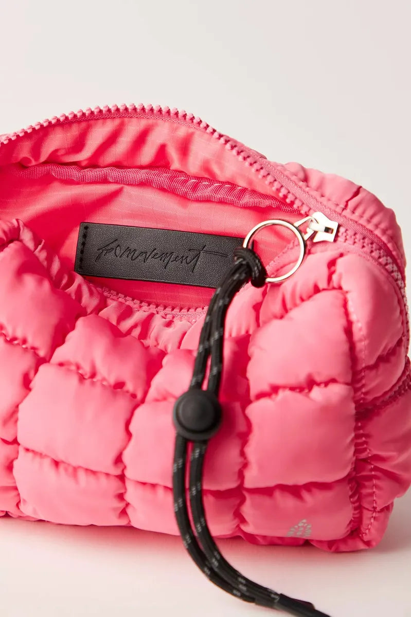 Free People Movement - Quilted Mini Case in Bubblegum