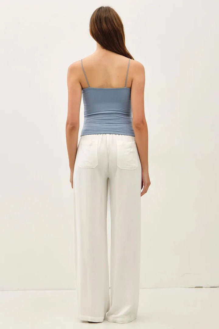 Be Cool - Basic Solid Cami in Retro Blue