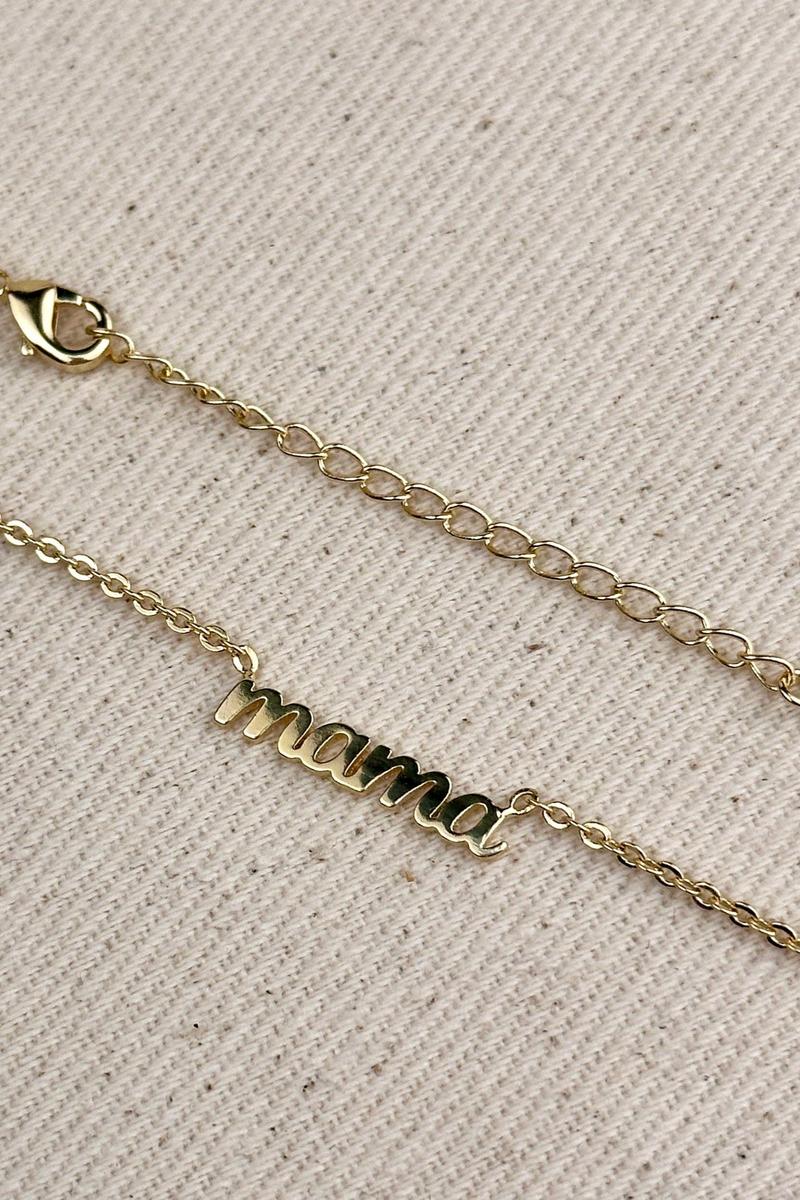 GoldFi - 18k Gold Filled Mama Necklace