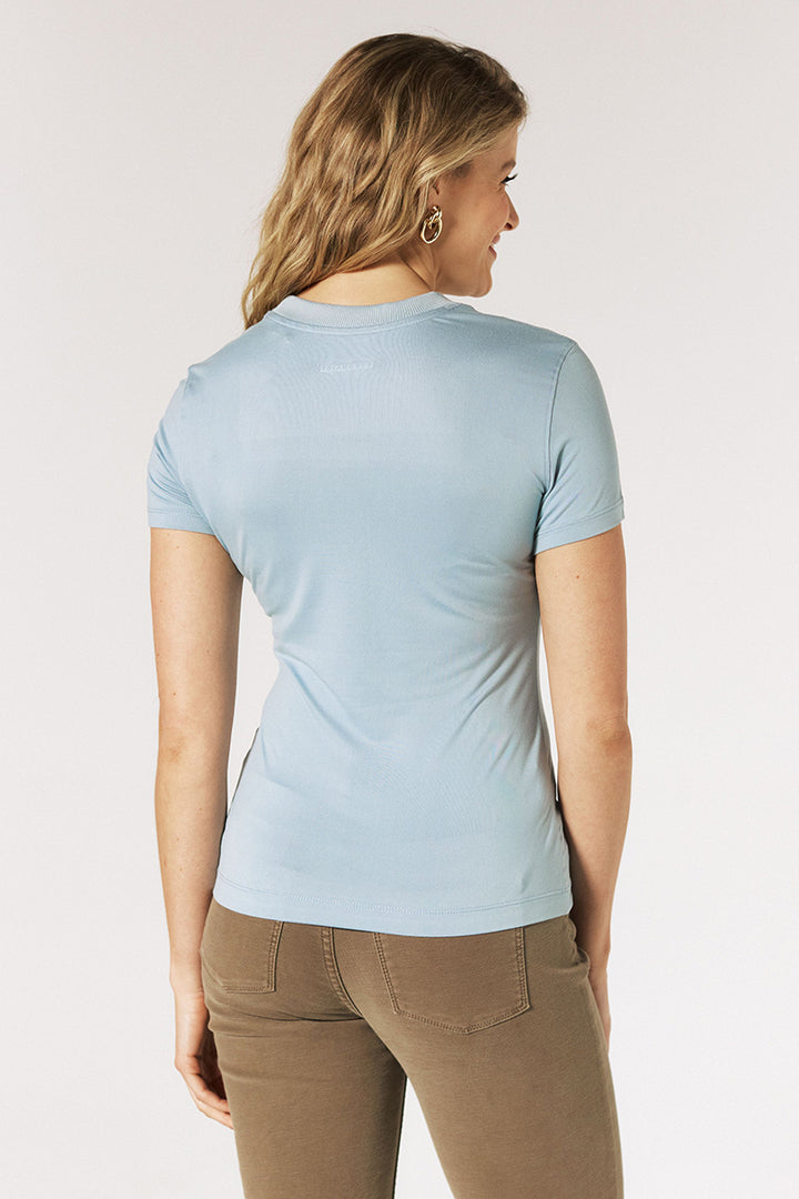 7DIAMONDS - Core™ Crew Neck Tee in Blue Ash