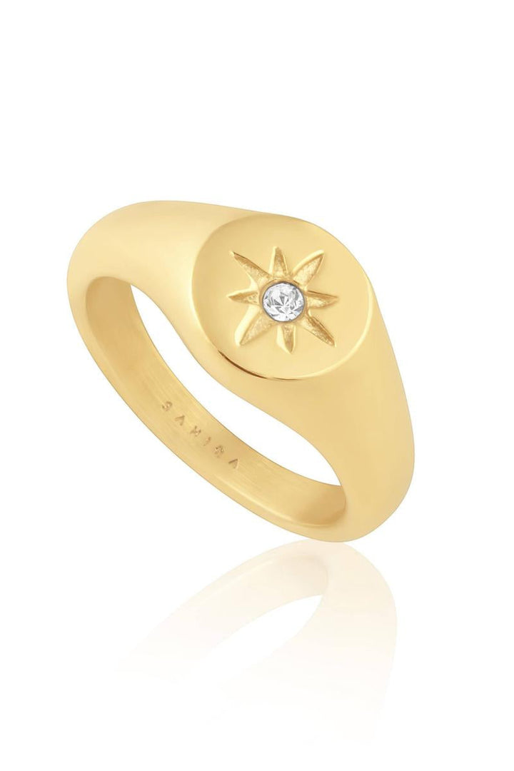 Sahira Jewelry - Star Signet Ring