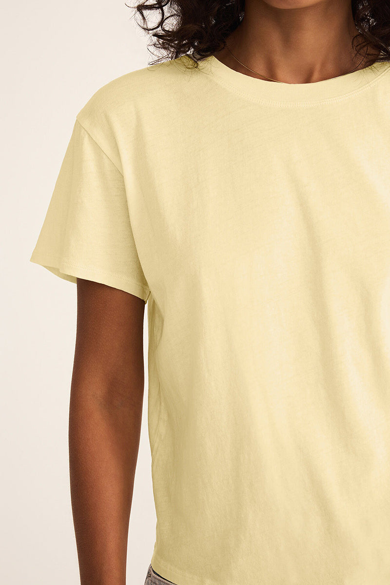 Z Supply - Go To Tee in Mellow Yellow