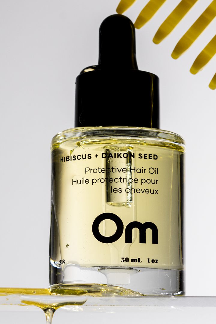 Om Organics - Hibiscus + Daikon Seed Protective Hair Oil