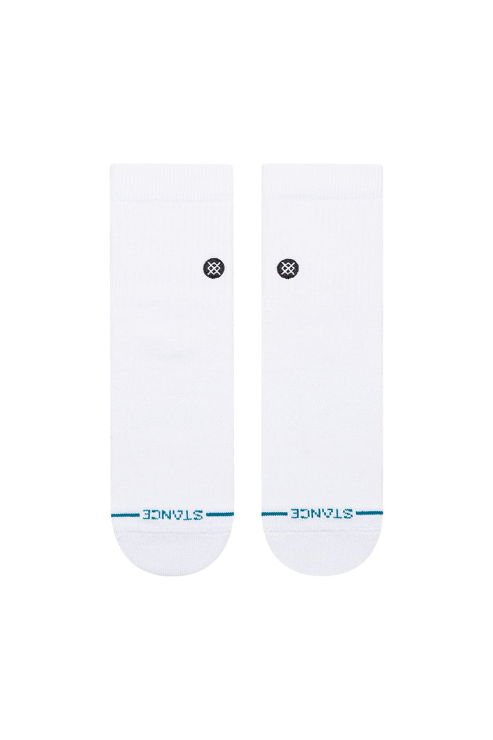 Stance - ICON Quarter Socks in White
