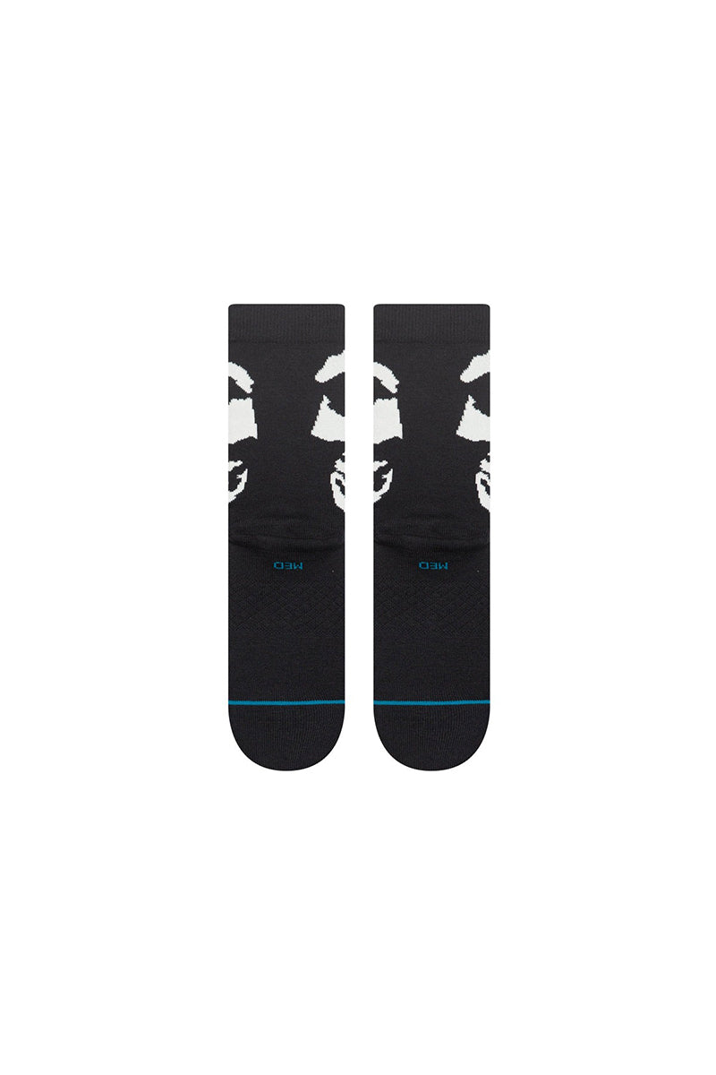 Stance - Beware Crew Sock in Black
